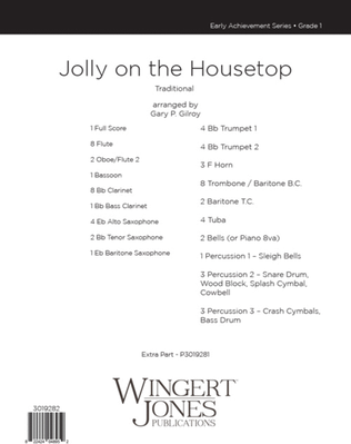 Jolly on the Housetop - Full Score