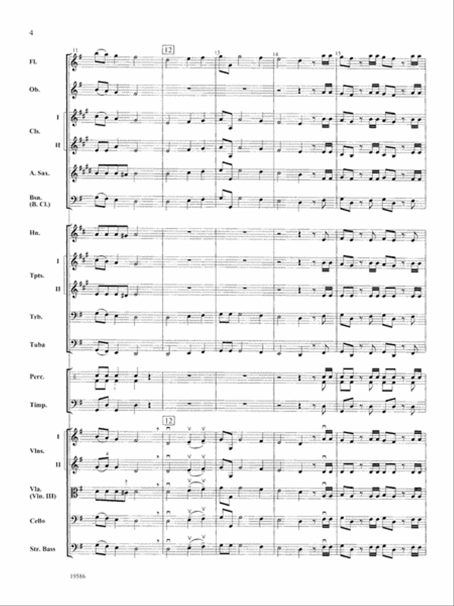 Hallelujah Chorus from Messiah: Score Choir scores gallery preview page 4