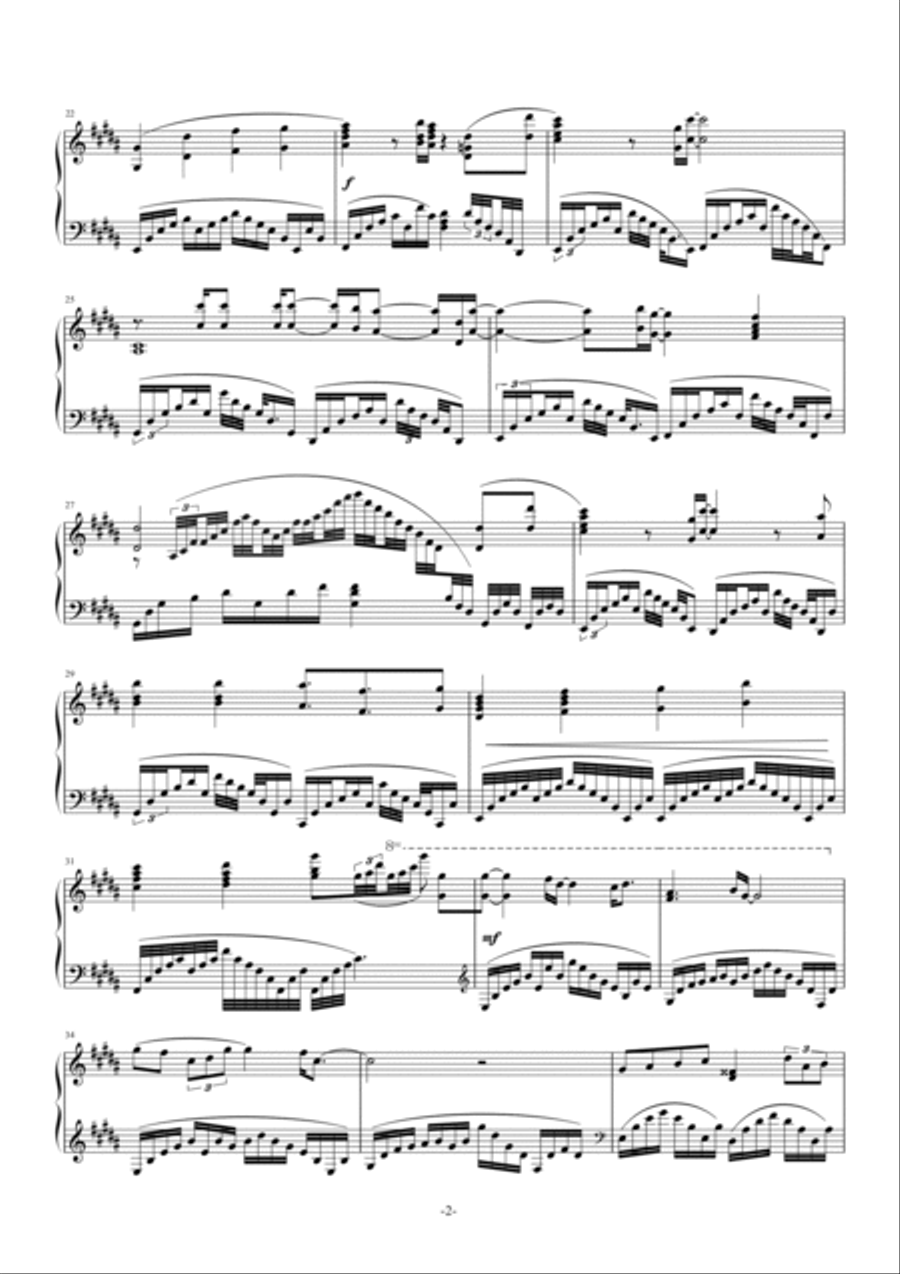 Glassy Sky Glassy Sky Piano Solo scores gallery preview page 2
