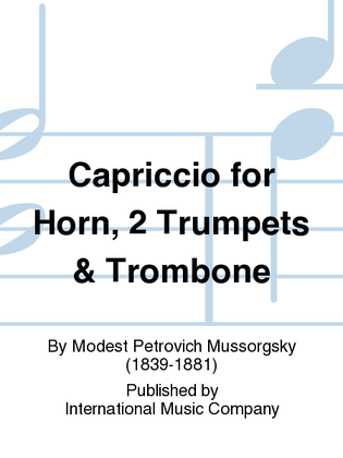 Capriccio For Horn, 2 Trumpets & Trombone