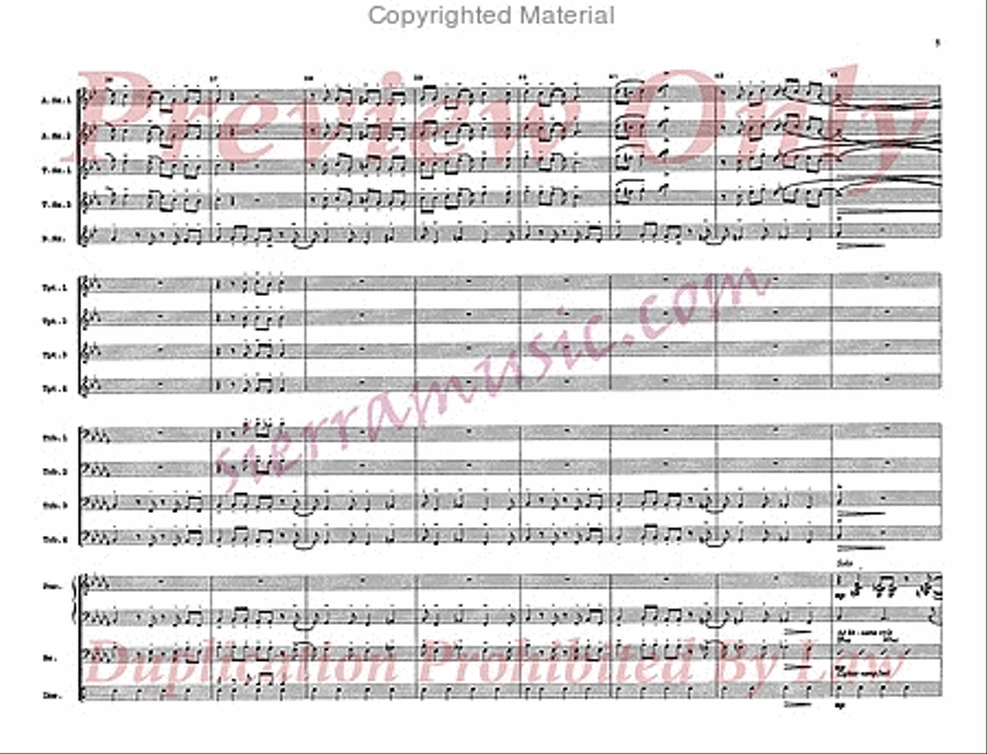 Shadrack Shadrack Big Band scores gallery preview page 6