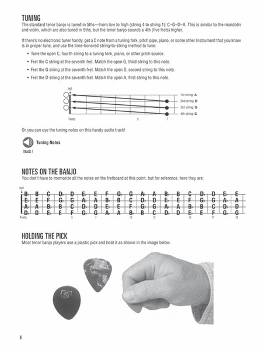Hal Leonard Tenor Banjo Method Banjo scores gallery preview page 5