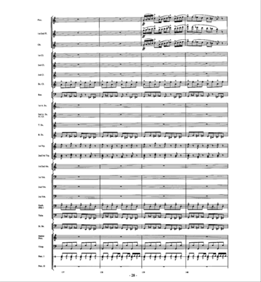 Agua's Whelm Concert Band scores gallery preview page 27