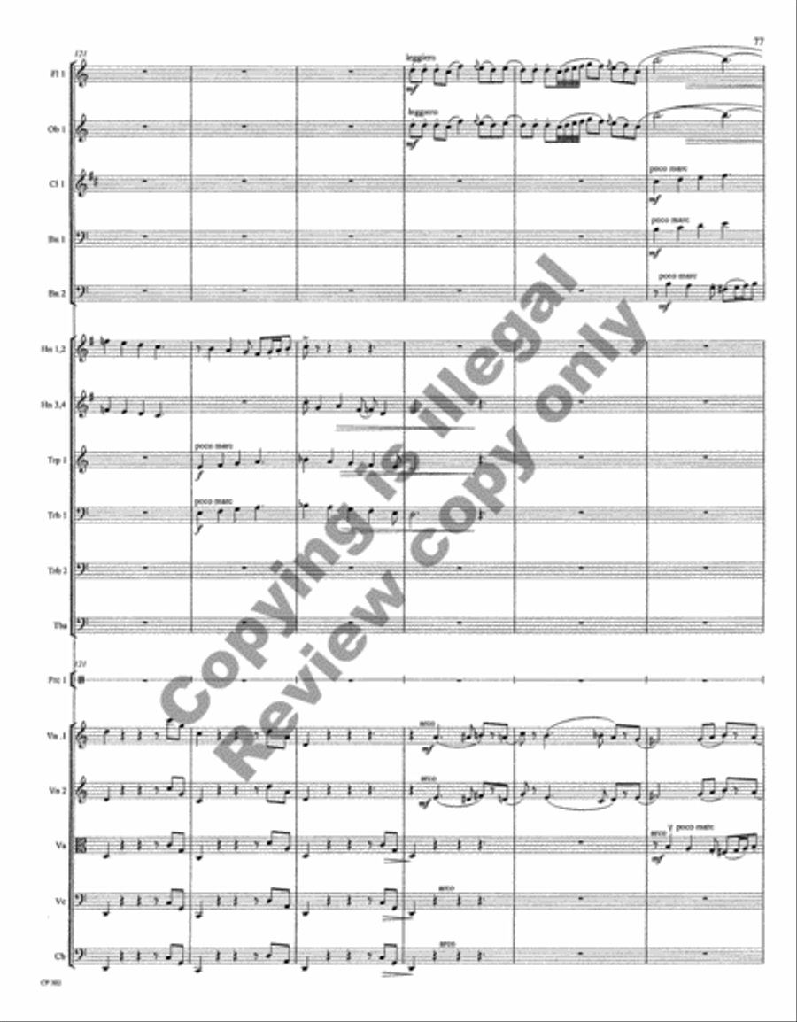 Symphony No. 1 Full Orchestra scores gallery preview page 181