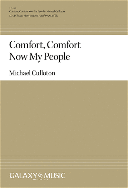 Comfort, Comfort Now My People image number null