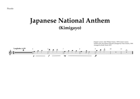 Japanese National Anthem for Symphony Orchestra (KT Olympic Anthem Series) image number null