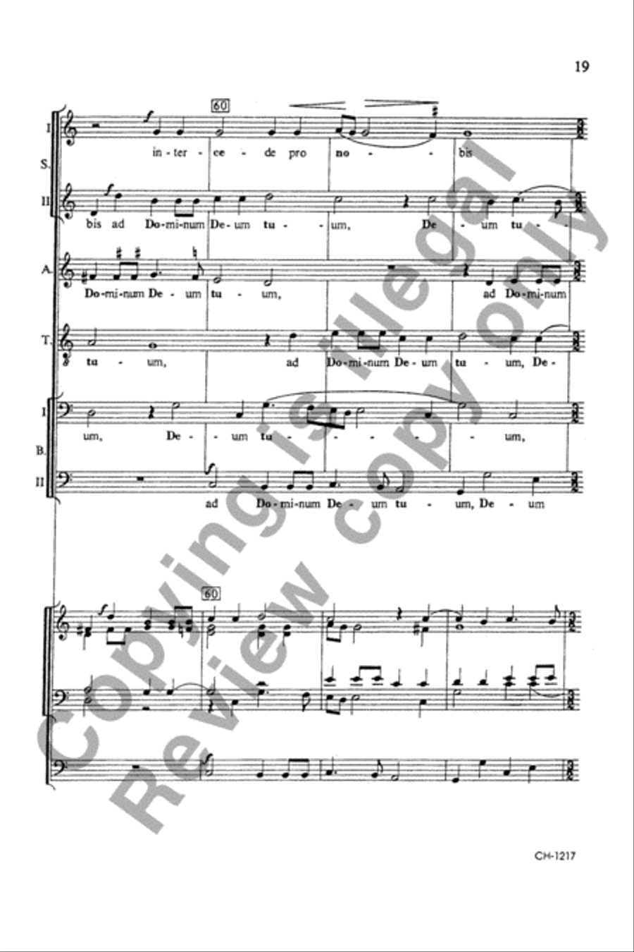 Beata es Virgo Beata es Virgo Divisi scores gallery preview page 19
