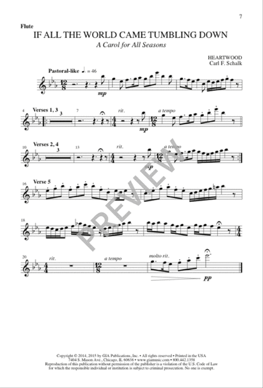 If All the World Came Tumbling Down SA scores gallery preview page 7