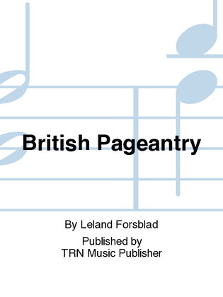 Book cover for British Pageantry