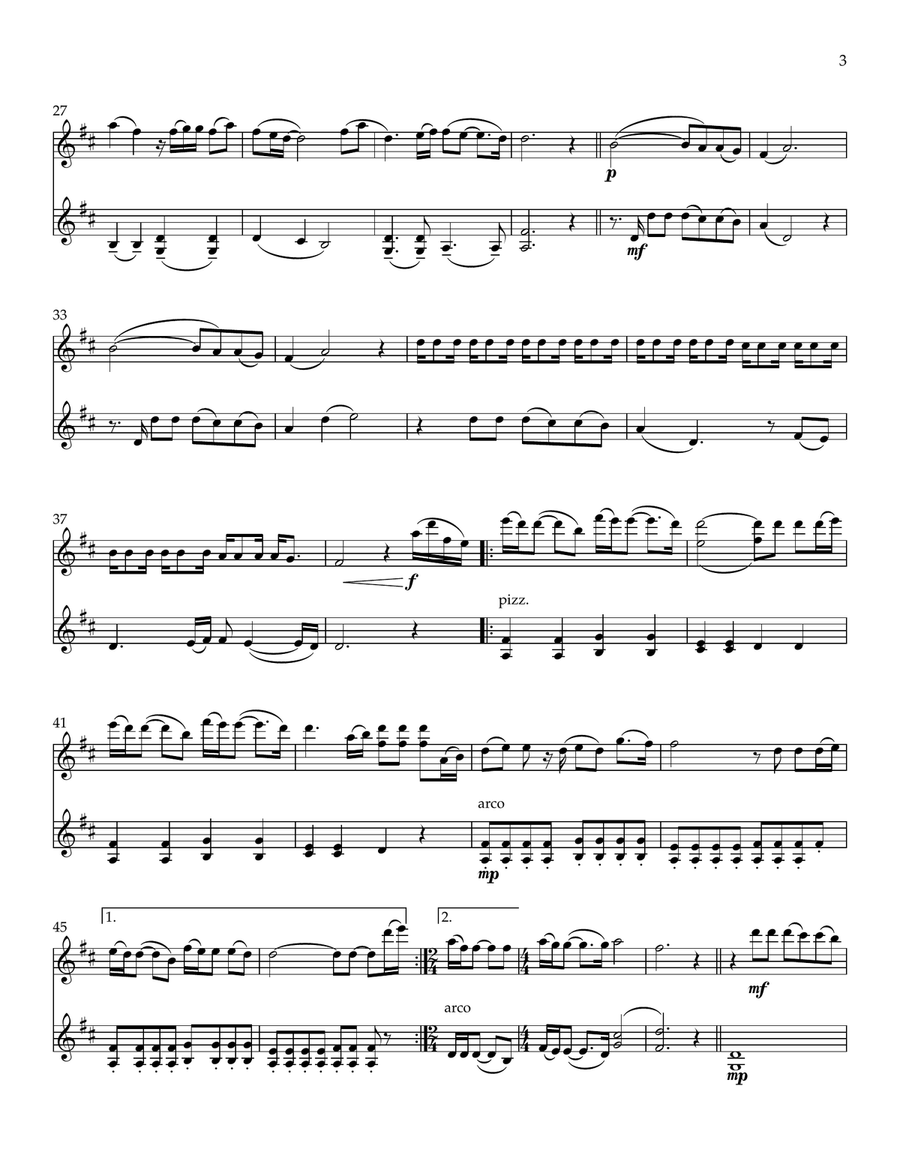 Goodness Of God Flute scores gallery preview page 5