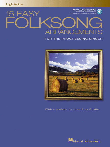 15 Easy Folksong Arrangements (High Voice)