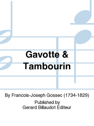 Book cover for Gavotte & Tambourin