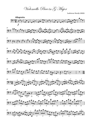 Violoncello Piece in G Major