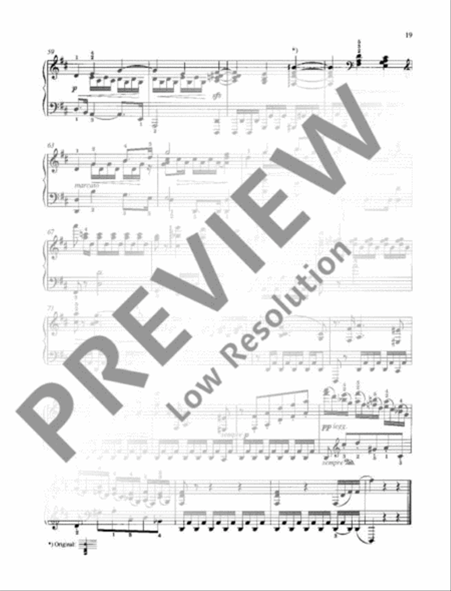 Preludes Piano Solo scores gallery preview page 20