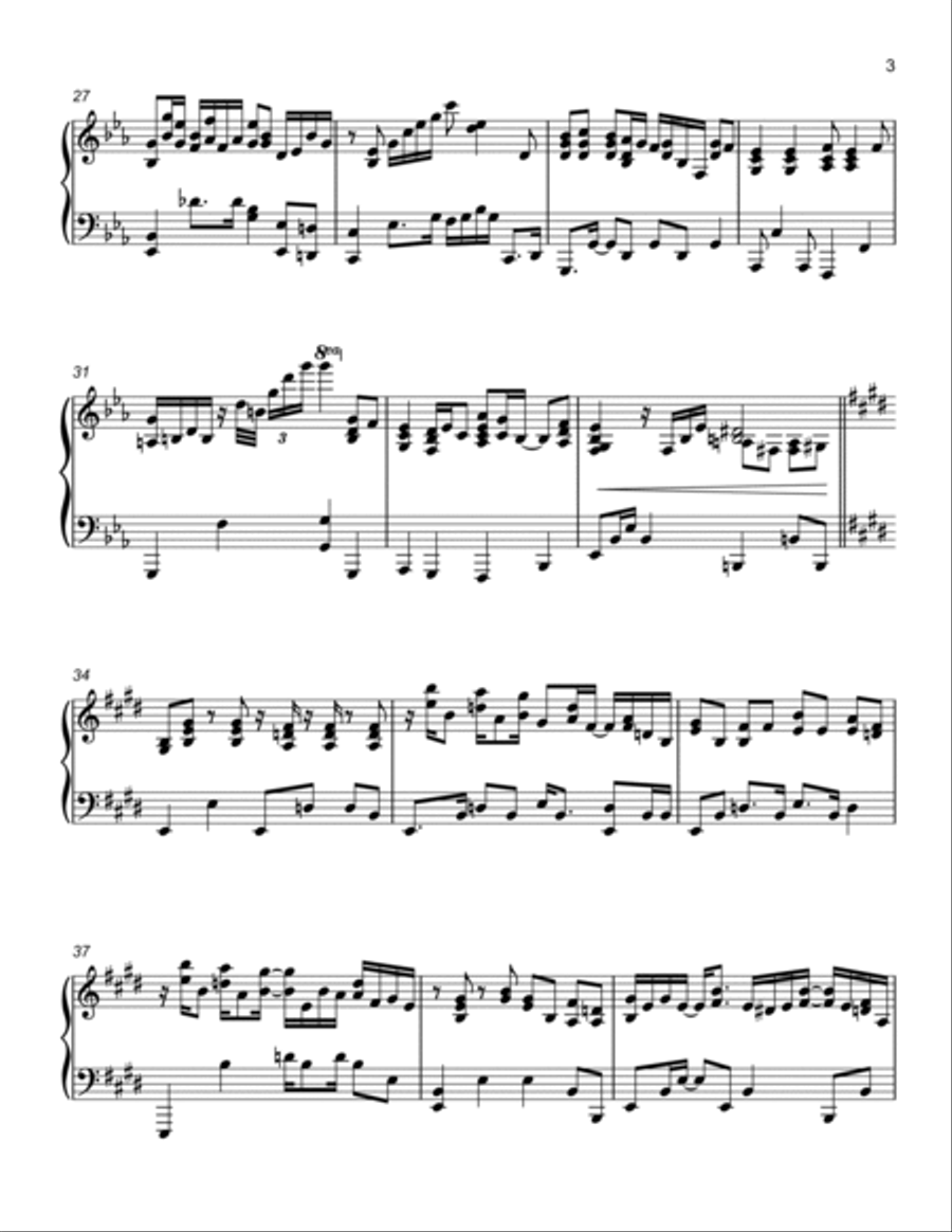 Do You Hear What I Hear Do You Hear What I Hear Piano Solo scores gallery preview page 3