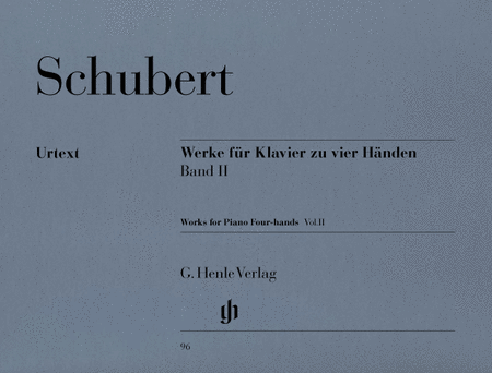 Franz Schubert: Werke fur Klavier zu vier Handen - Band II (Works for Piano, Four Hands - Volume II)