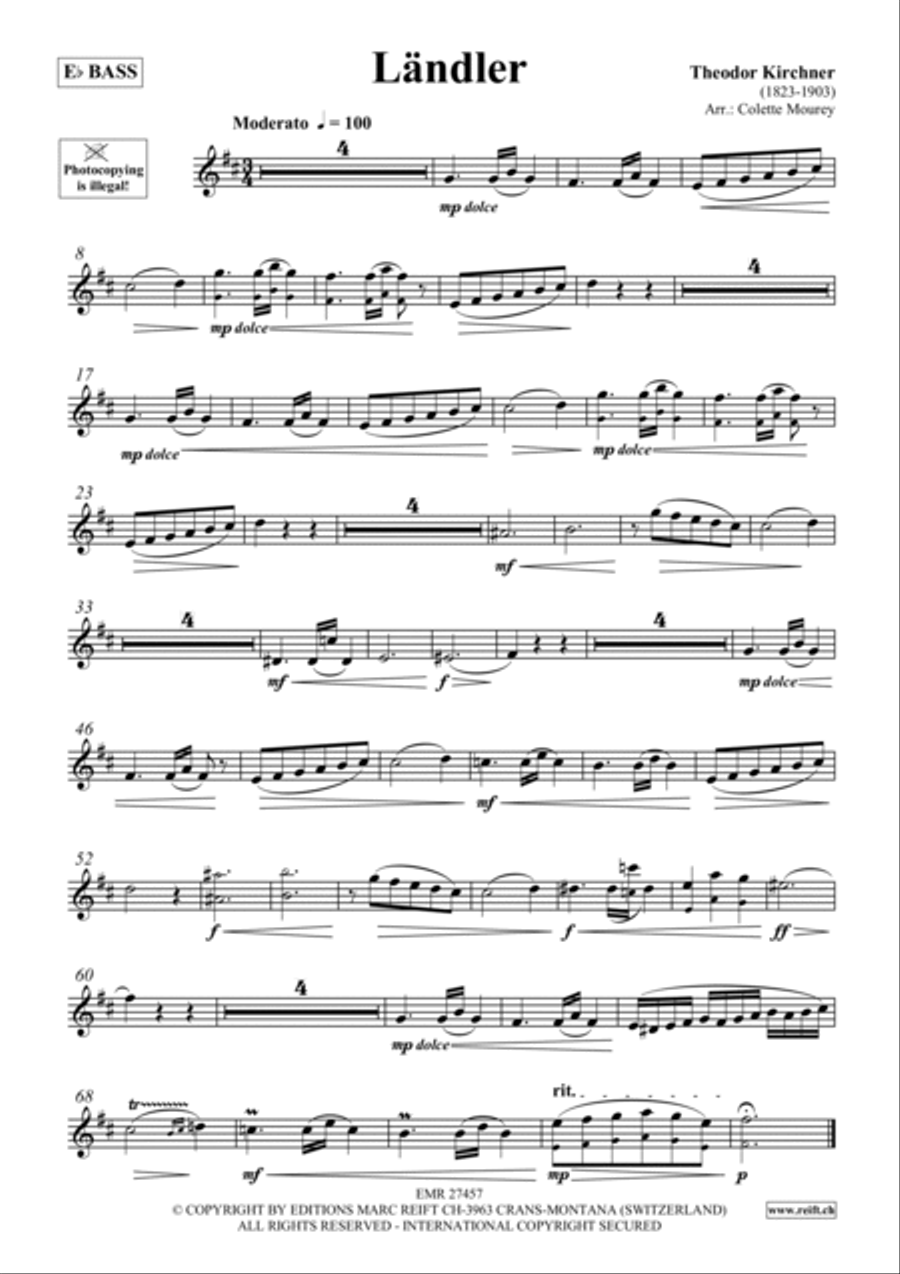 Landler Landler Guitar scores gallery preview page 2
