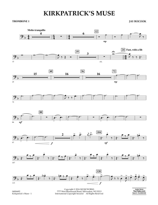 Kirkpatrick's Muse - Trombone 1