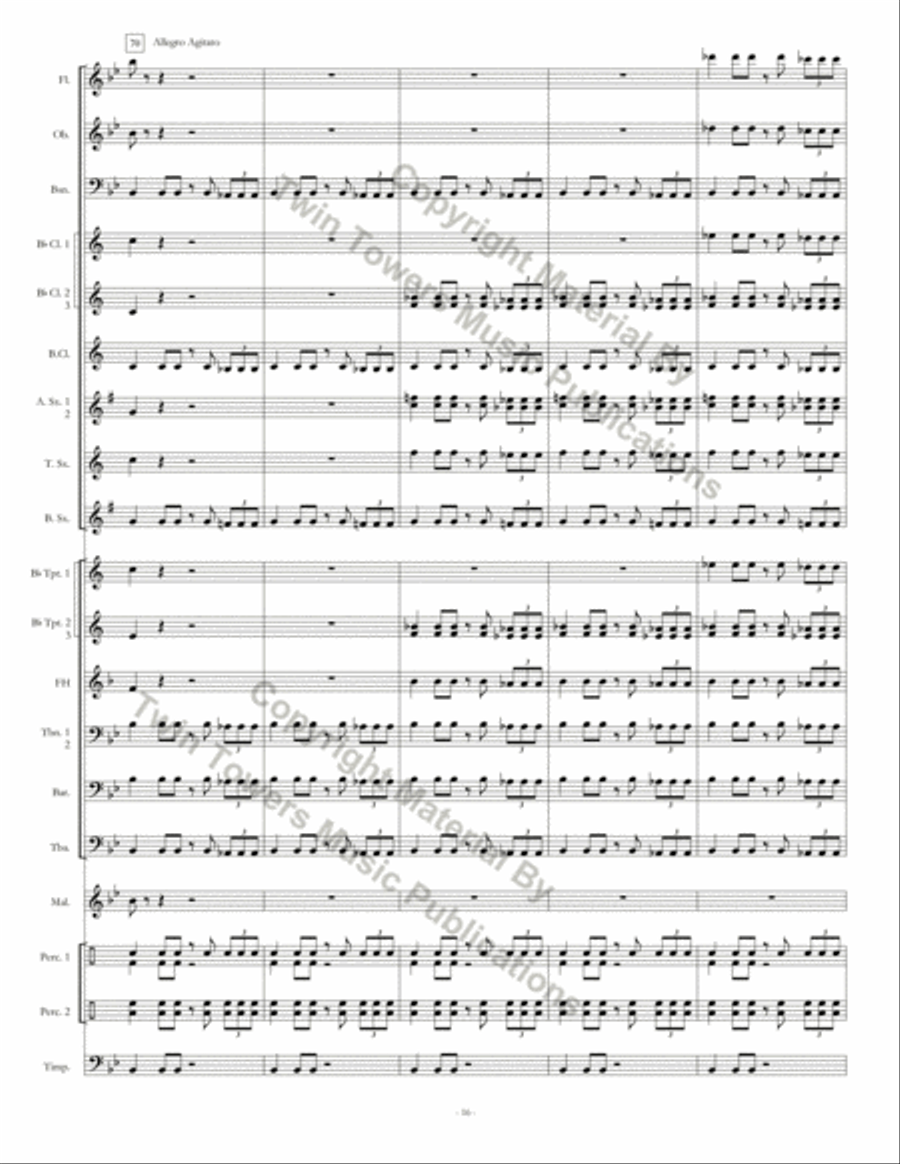 Respect is a Two Way Street Concert Band scores gallery preview page 17