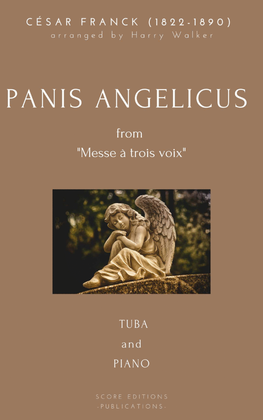 Book cover for César Franck: Panis Angelicus (for Tuba and Organ/Piano)