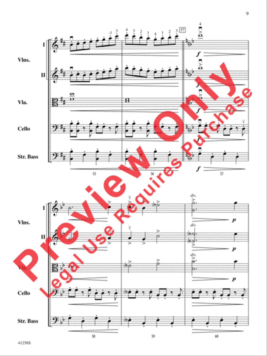 Boreas Boreas String Orchestra scores gallery preview page 10