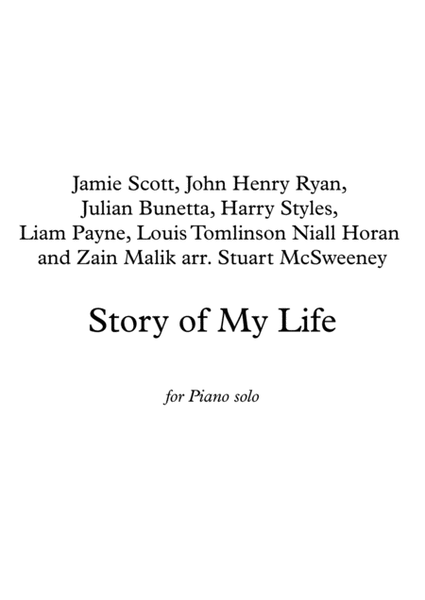 Story Of My Life image number null