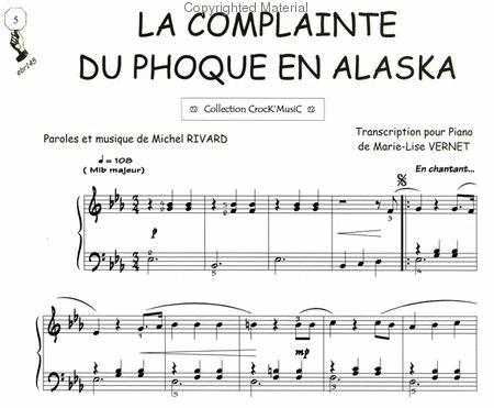 La complainte du phoque en Alaska (Collection CrocK'MusiC)