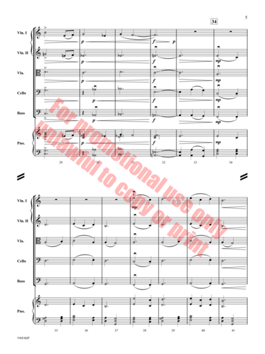 Virgo String Orchestra scores gallery preview page 6