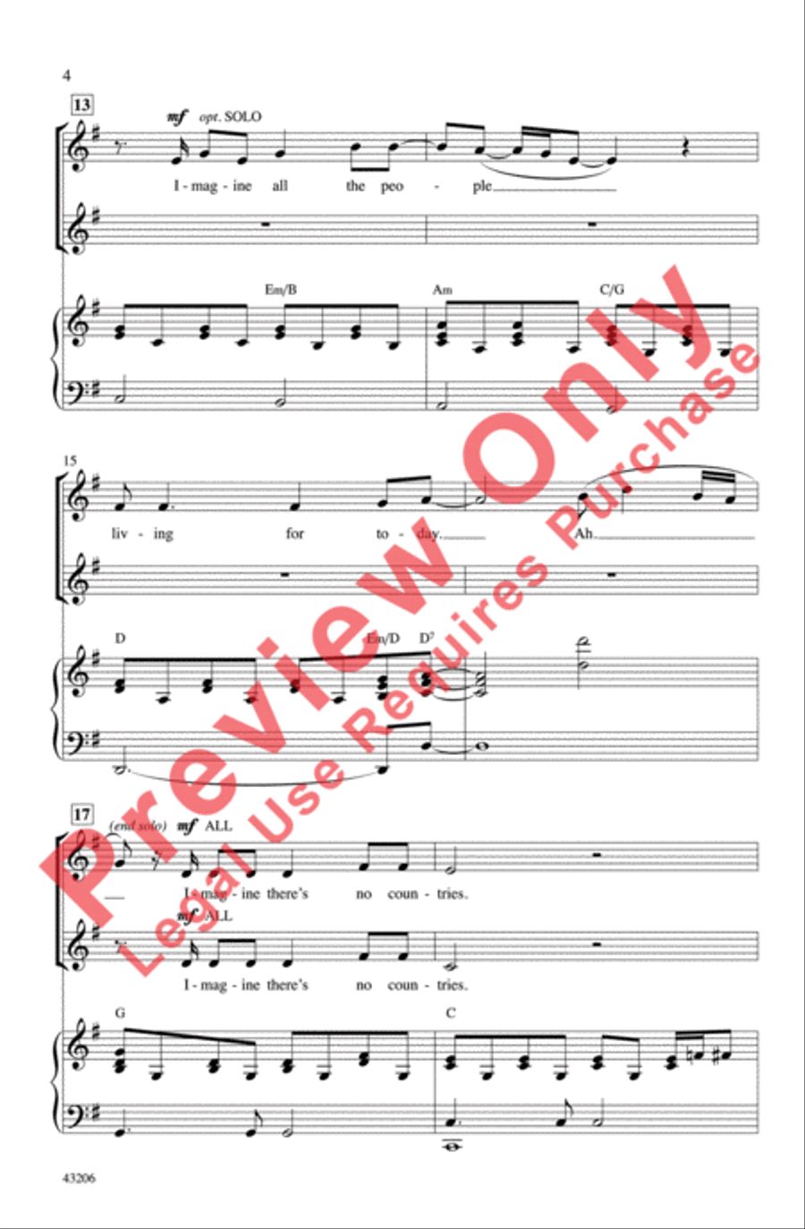 Imagine Imagine Women's Choir scores gallery preview page 4