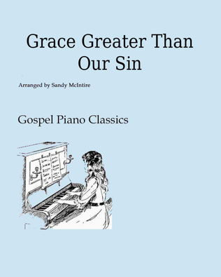 Book cover for Grace Greater Than Our Sins