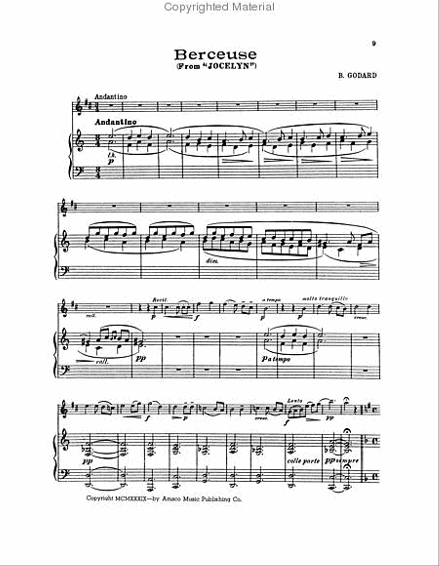 Clarinet Solos Clarinet Solo scores gallery preview page 2