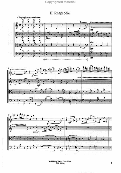 Streichquartett Nr. 2 (1941/46) (ohne den verschollenen ersten Satz)