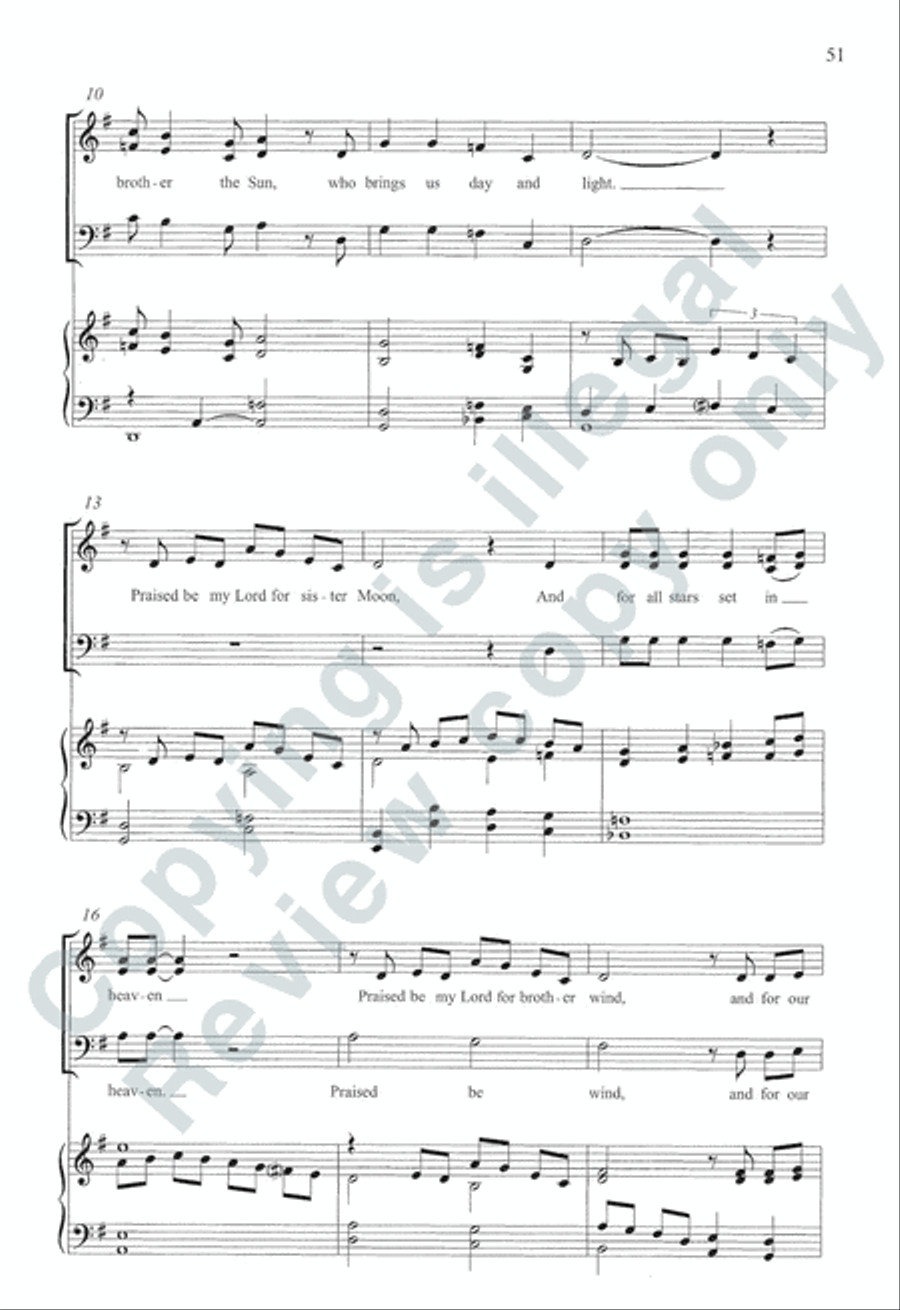 Somerset Anthem Books, Volume VII (Holidays) 3-Part scores gallery preview page 18