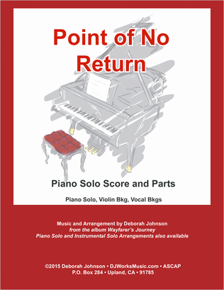 Point of No Return Piano Solo Score