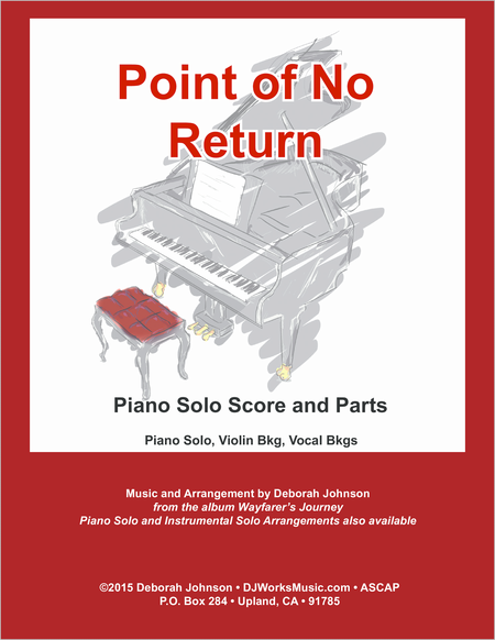 Point of No Return Piano Solo Score image number null