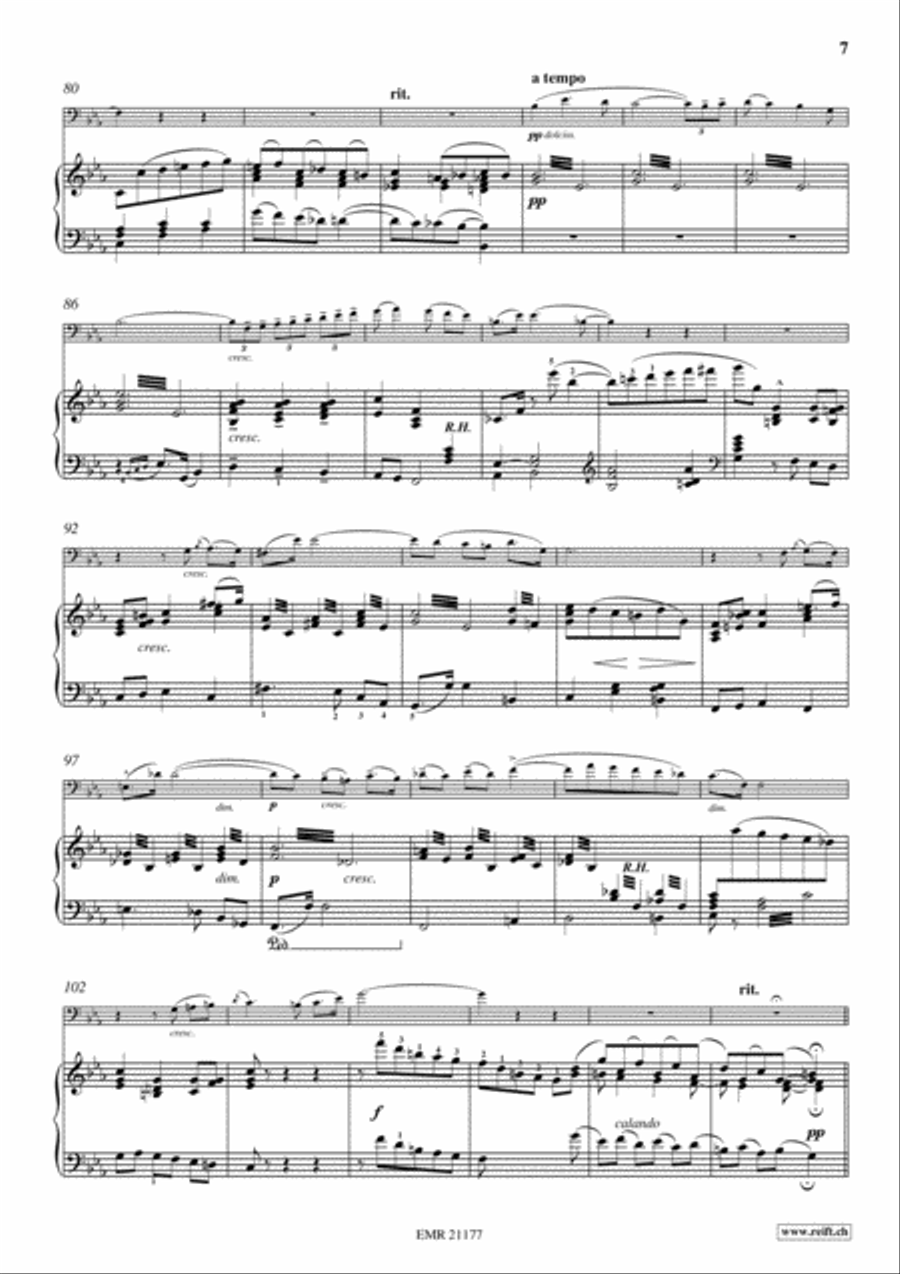 Concerto No. 3 Piano Accompaniment scores gallery preview page 7