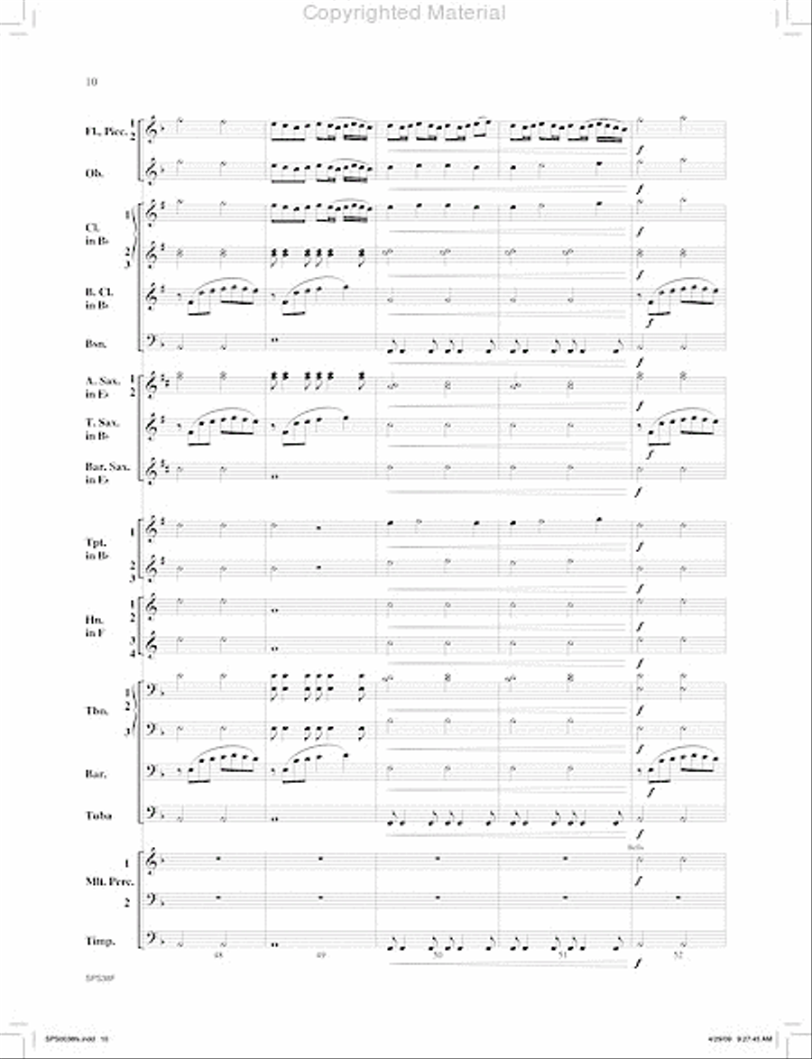 Gilgamesh Gilgamesh Concert Band scores gallery preview page 11