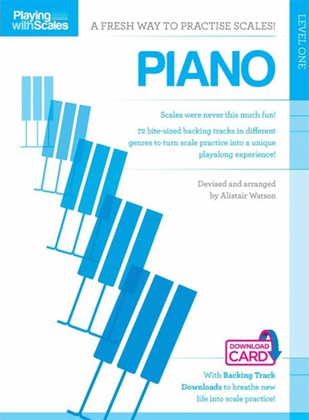 Book cover for Playing With Scales Piano