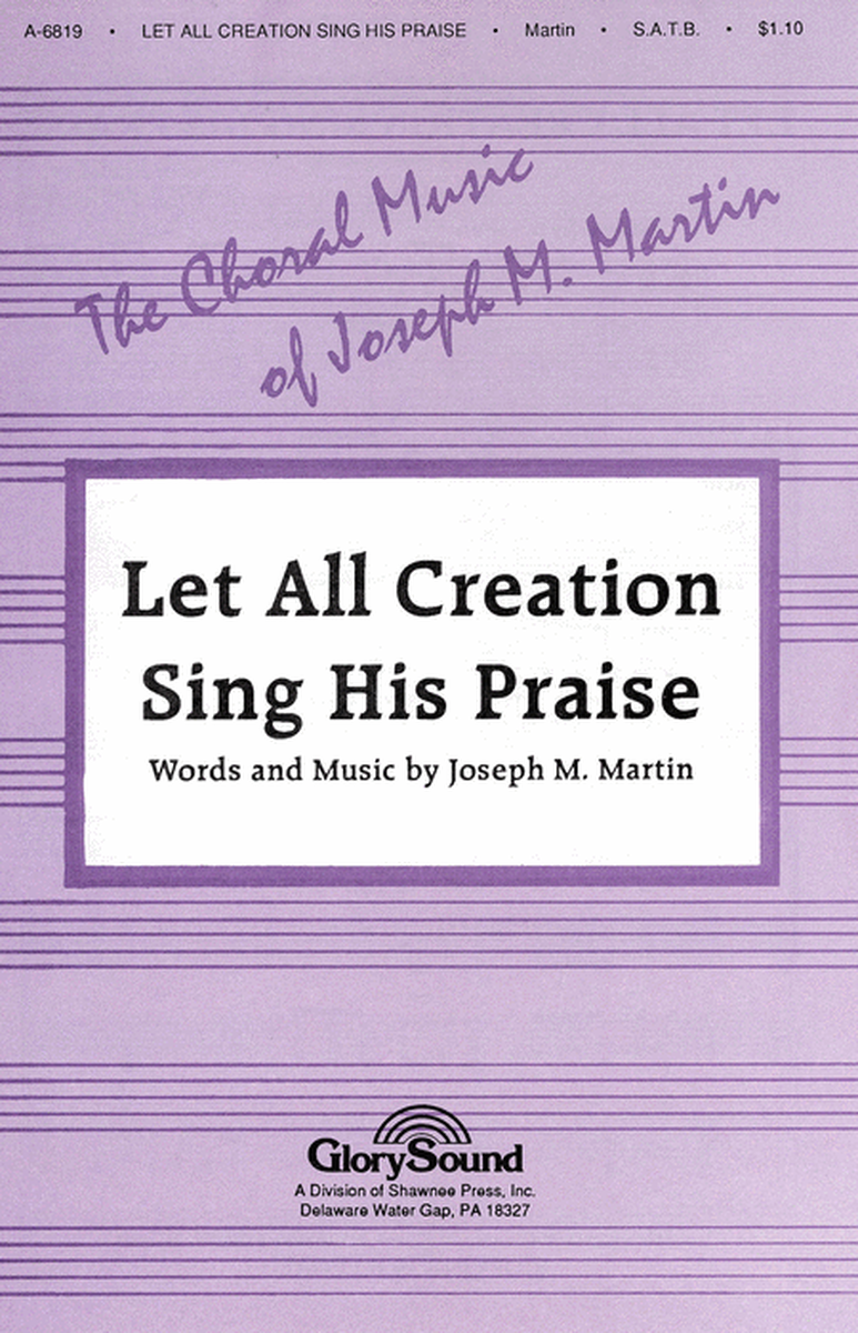 Let All Creation Sing His Praise image number null