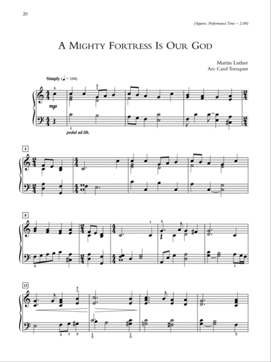 Hymns for Today Piano Solo scores gallery preview page 3
