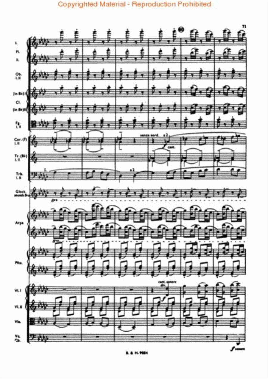 Appalachian Spring Orchestra scores gallery preview page 3