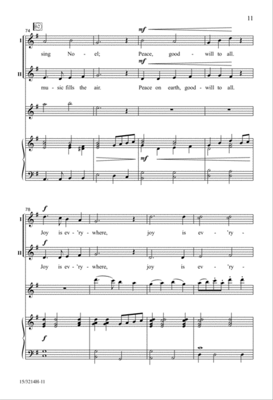 Joy Is Everywhere! 2-Part scores gallery preview page 11