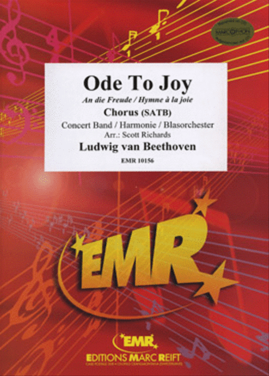 Ode To Joy 4-Part scores gallery preview page 1