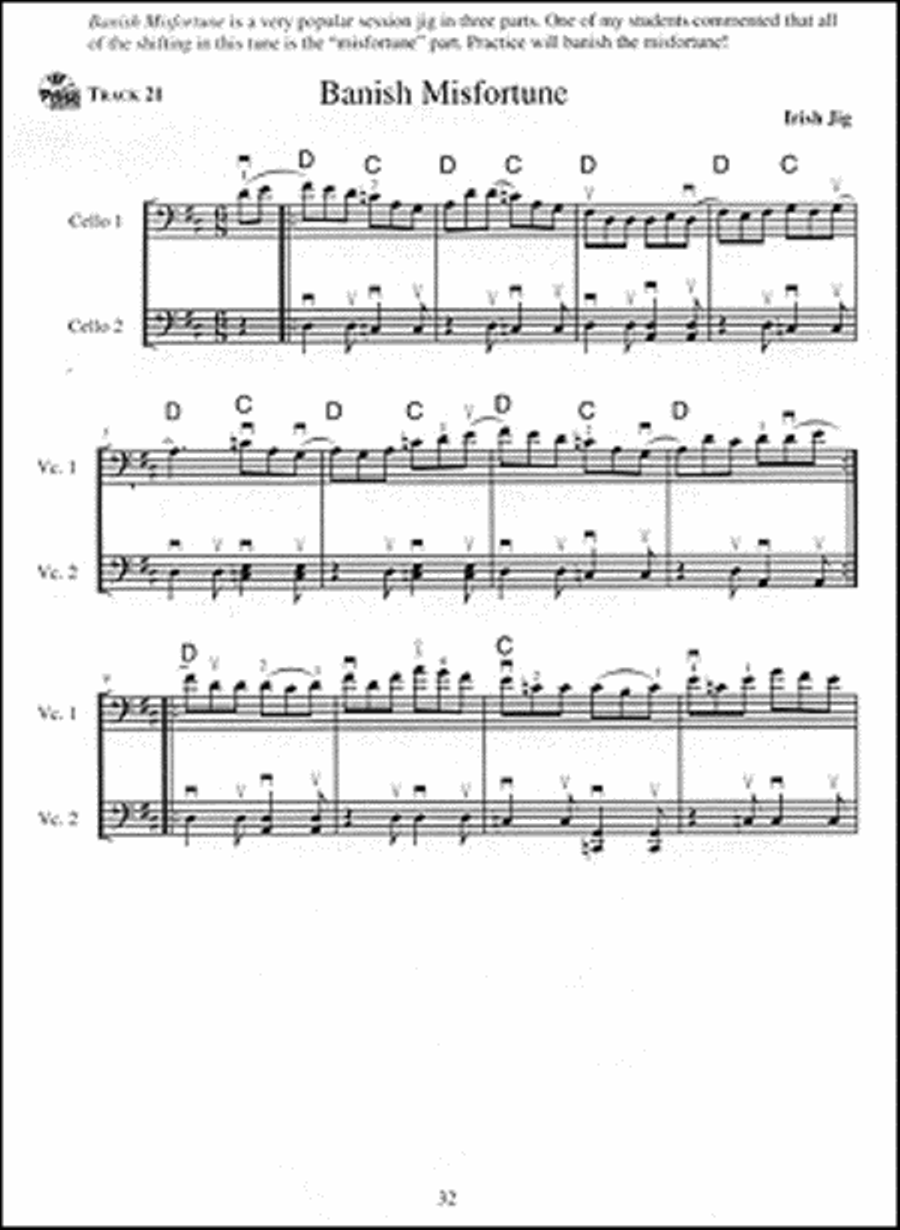 Celtic Grooves for Two Cellos: 47 Irish and Scottish Tunes String Duet scores gallery preview page 3