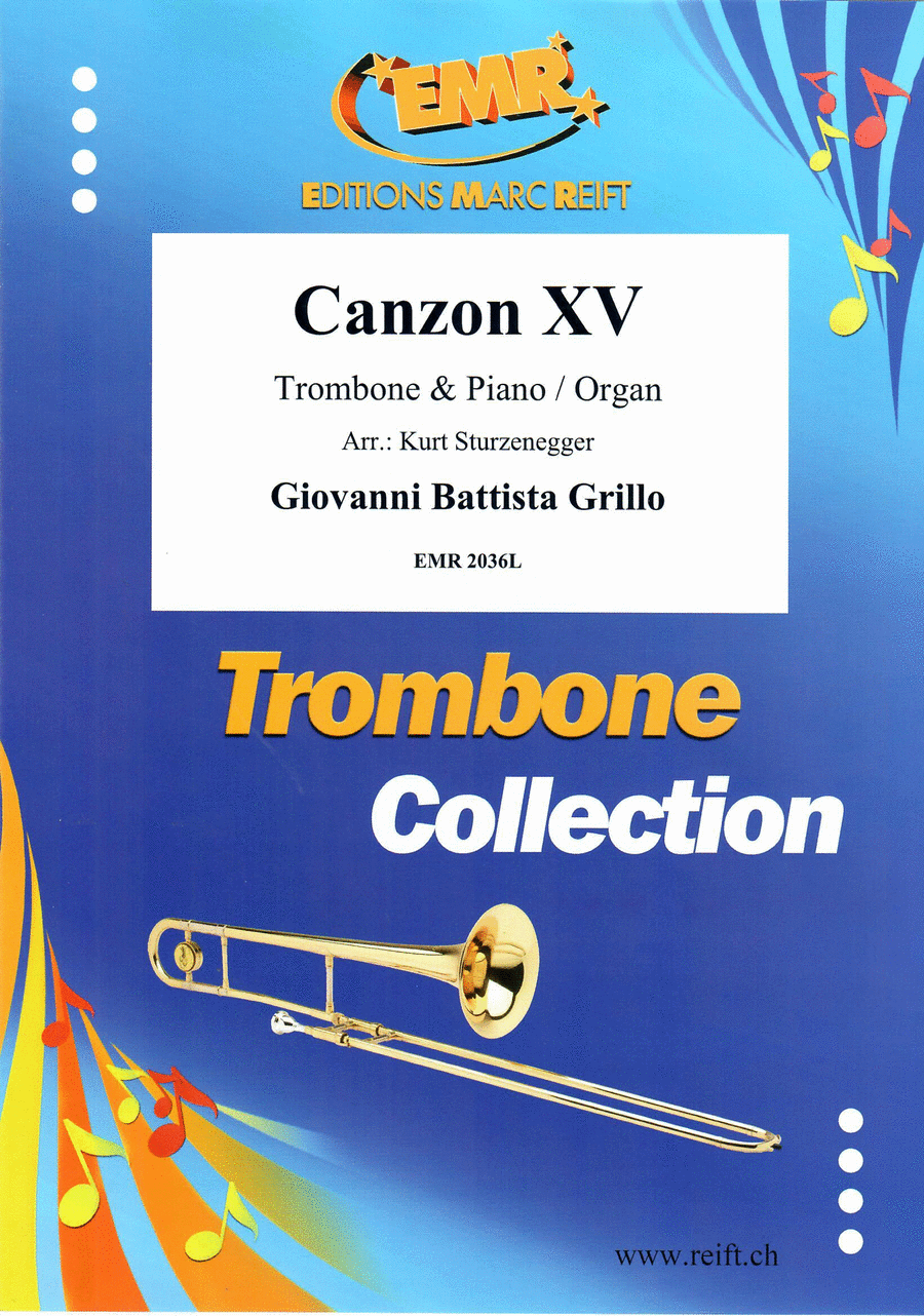 Canzon XV Organ scores gallery preview page 1