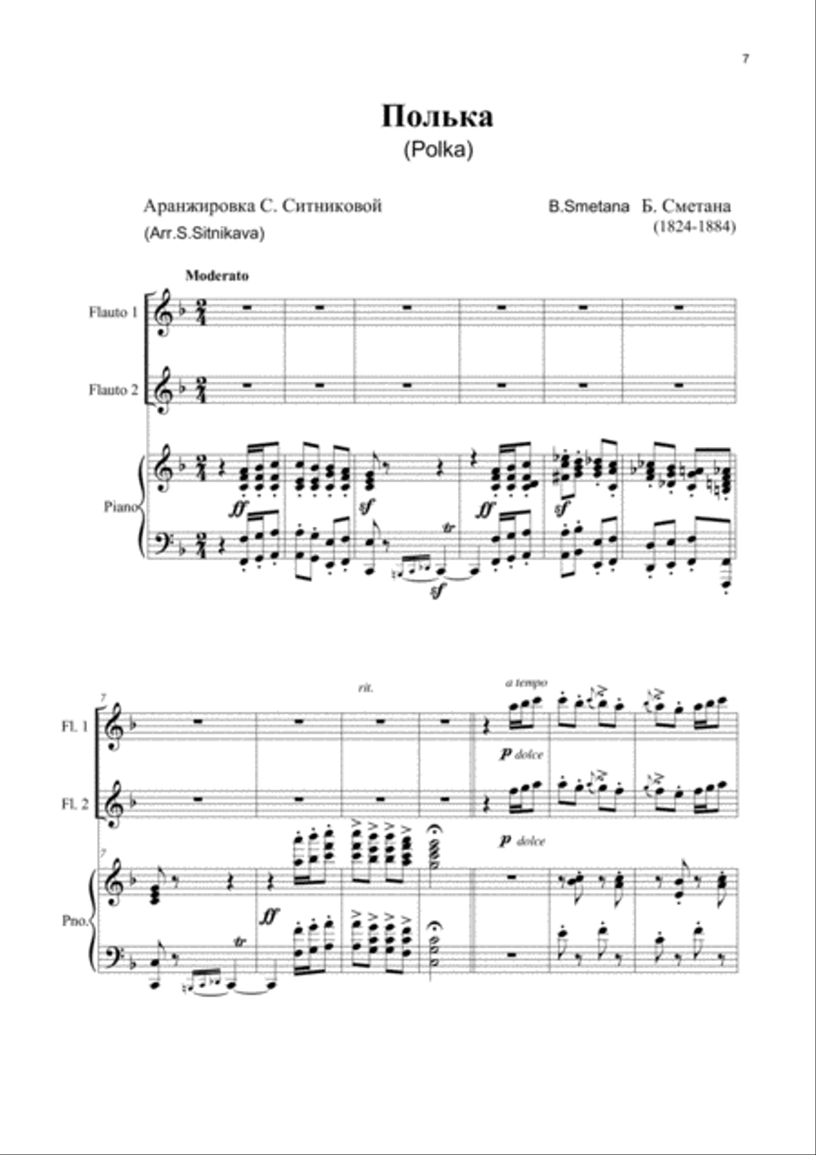 B. Smetana: "Polka" from "Bartered Bride"