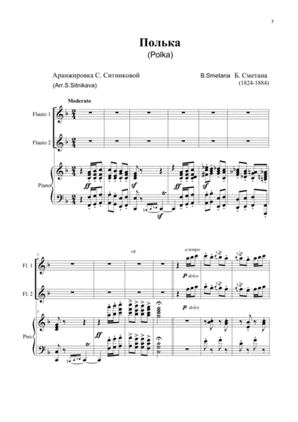 B. Smetana: "Polka" from "Bartered Bride"