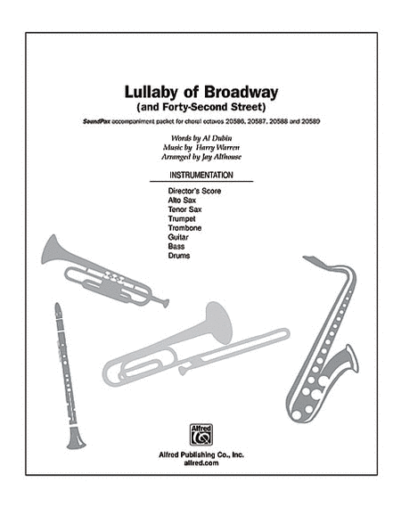 Lullaby of Broadway (and Forty-Second Street)