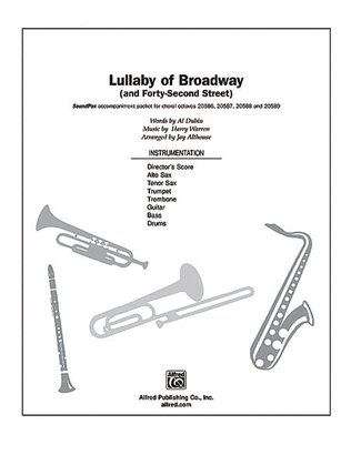 Book cover for Lullaby of Broadway (and Forty-Second Street)