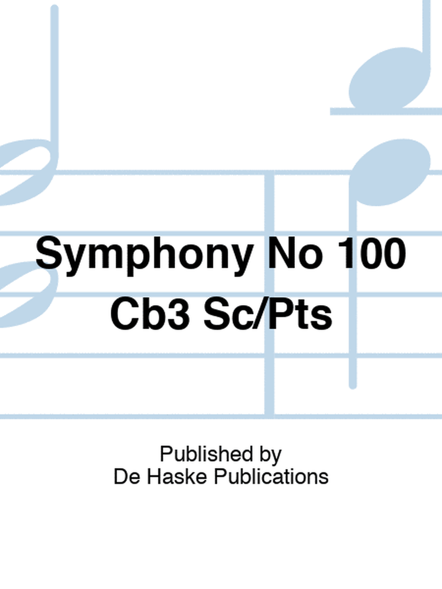 Symphony No 100 Cb3 Sc/Pts